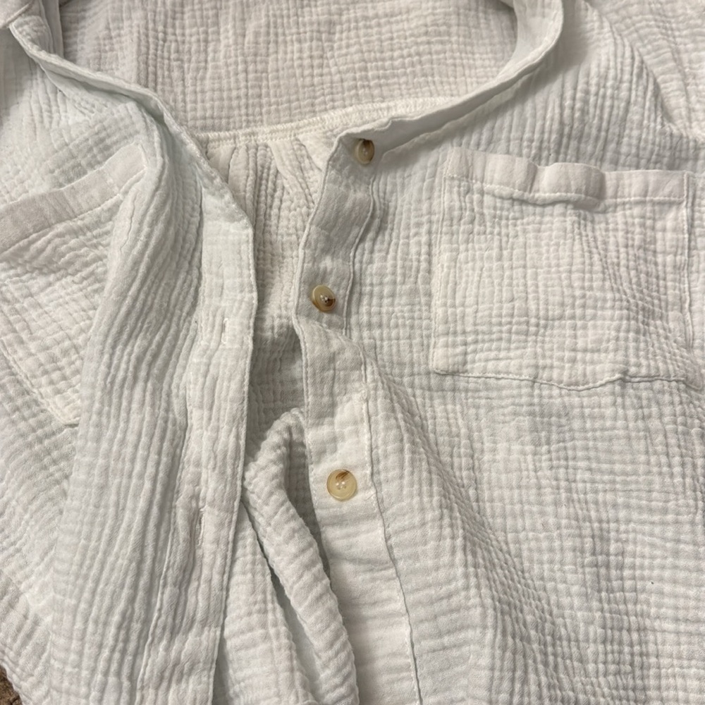 White Button Up - Picture 2 of 3